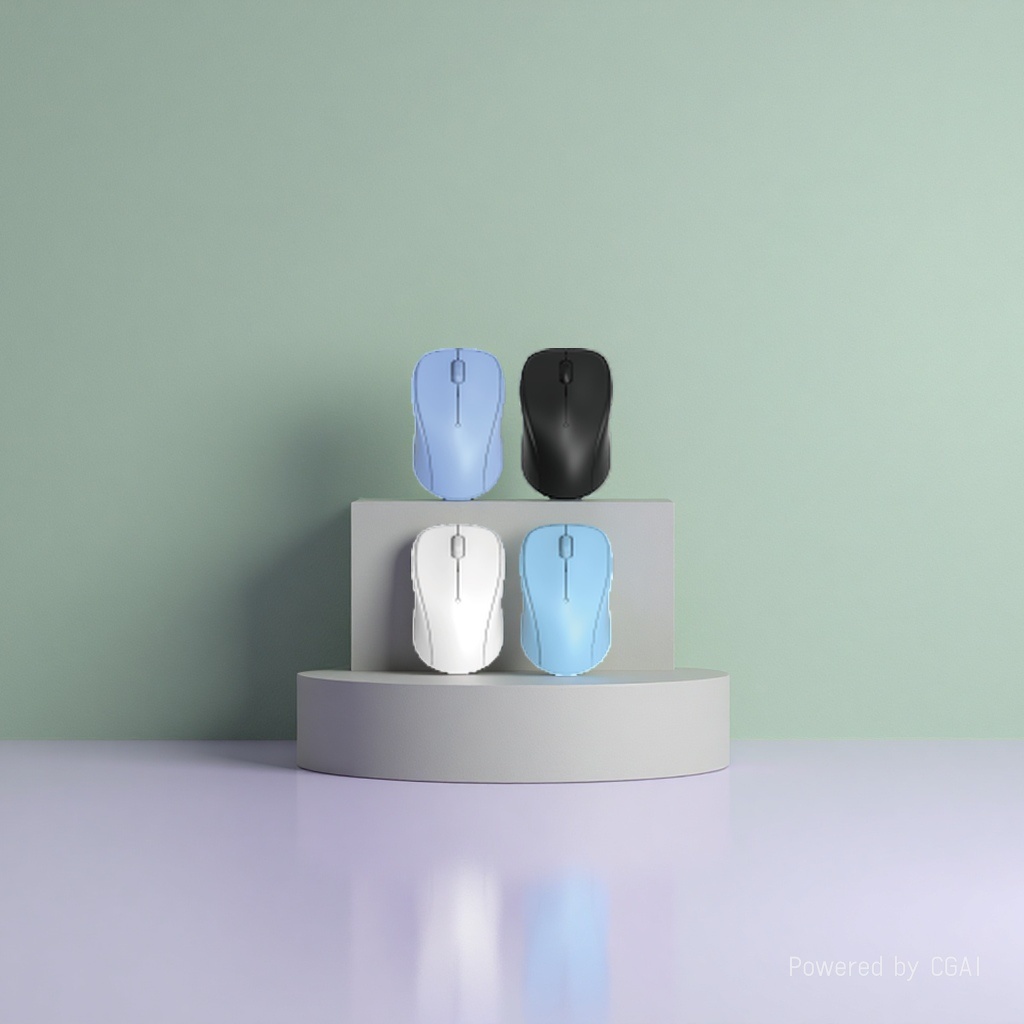 Wireless charging transparent mouse available in blue, black, white and light blue. Wireless mouse pen details Picture