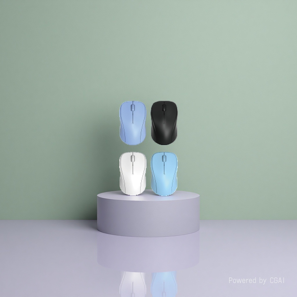 Wireless charging transparent mouse available in blue, black, white and light blue. Wireless mouse pen Application Scenario