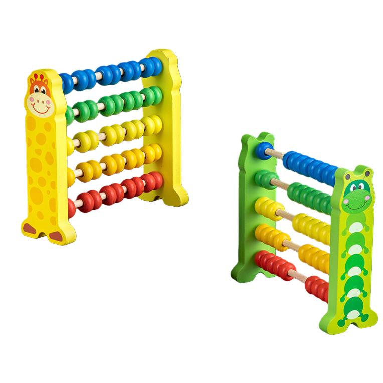 Color animal forma niños abacus puzzle juguetes de enseñanza temprana iniciación a las matemáticas herramientas de enseñanza Item Picture