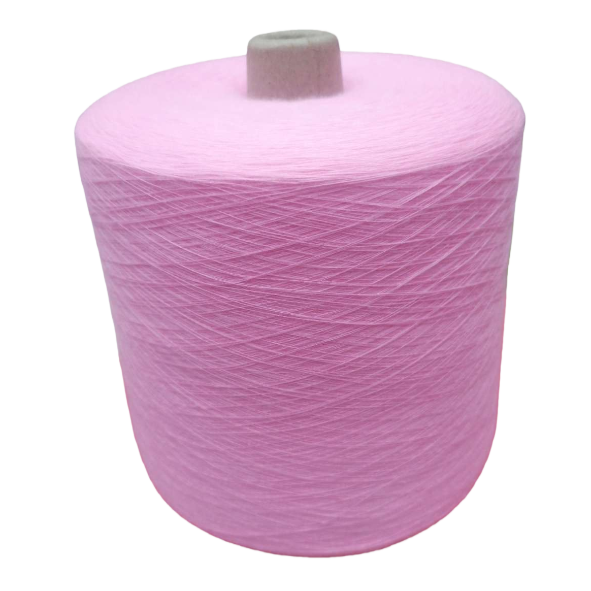 Rosado cartucho de lana trenzado a mano material de bricolaje hilo de algodón bobinador Item Picture