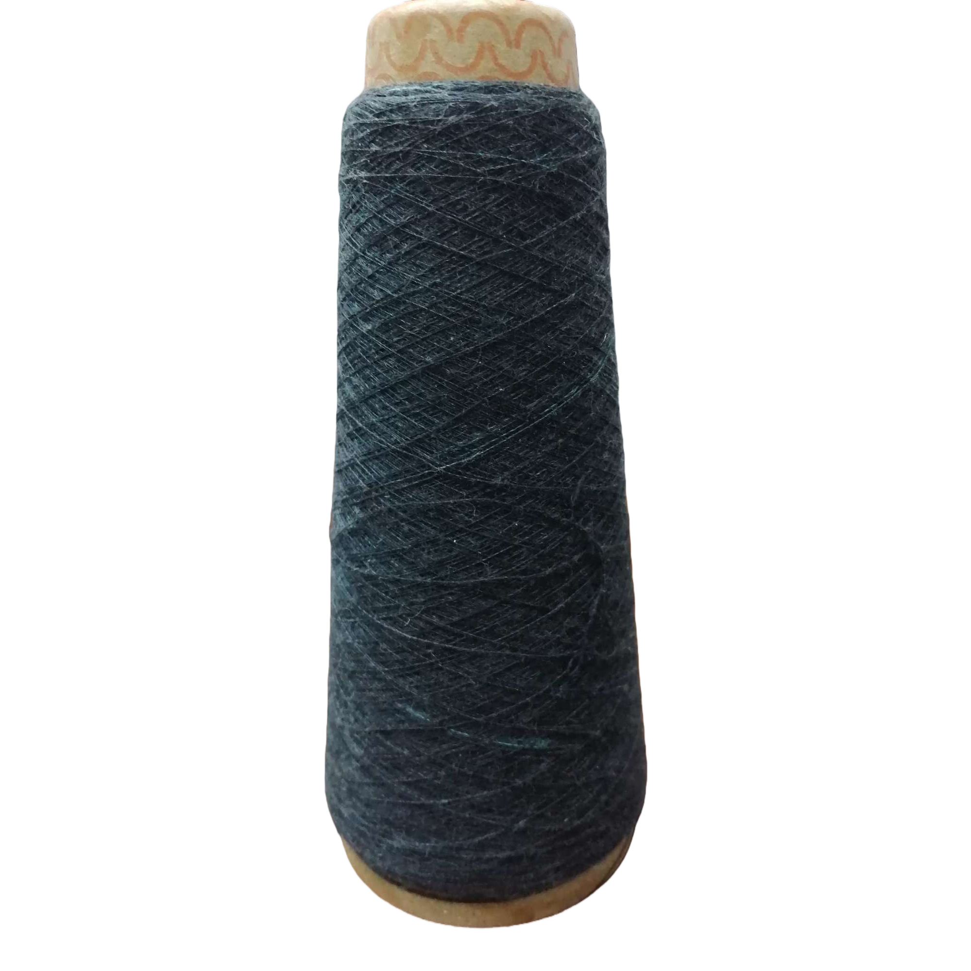 Dark grey 6-strand iride-colored polyester sewing thread, hand-woven wax thread for shoe stitching Item Picture