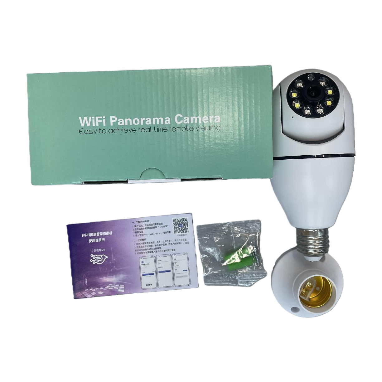White panoramic surveillance cameras, security surveillance, building surveillance, and vehicle-mounted cameras are ad-free Item Picture