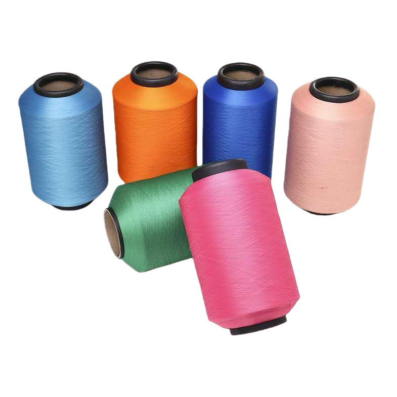 Fancy yarn rolls of colored segments dyed Chenille yarn Item Picture