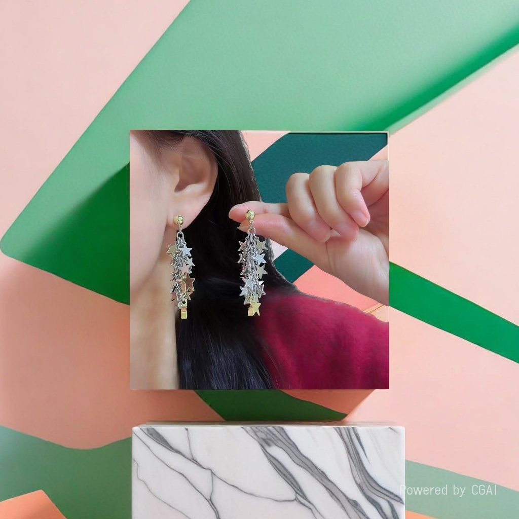 925银/耳骨夹女简约/耳夹产品图