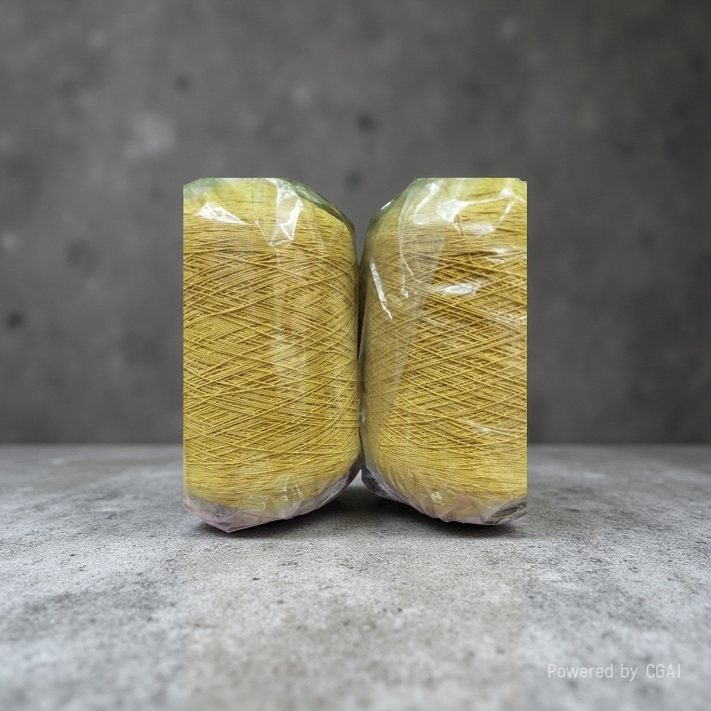 Yellow yarn, 6-strand irion-dollar sewing thread, hand-woven wax thread, polyester upper shoe thread