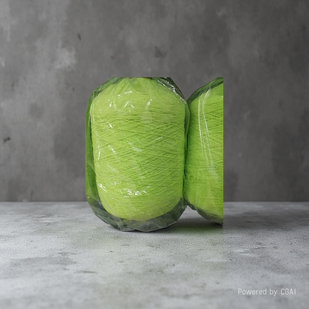 Bright green 6-strand irion-dollar polyester sewing thread, hand-woven wax thread, shoe thread yarn ball