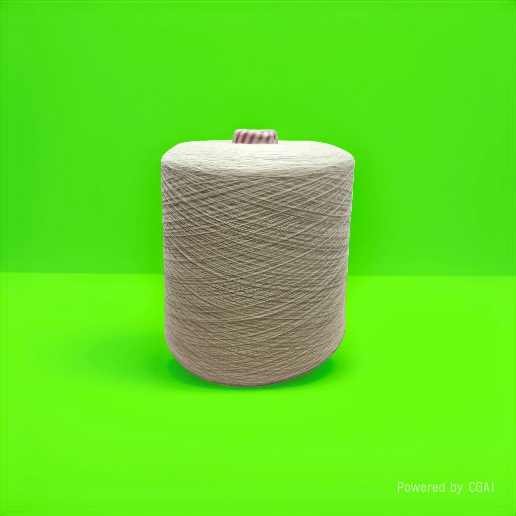 Beige yarn tubes, hand-knitted wool, knitted yarn balls, cotton and linen blended knitting yarn Specification image