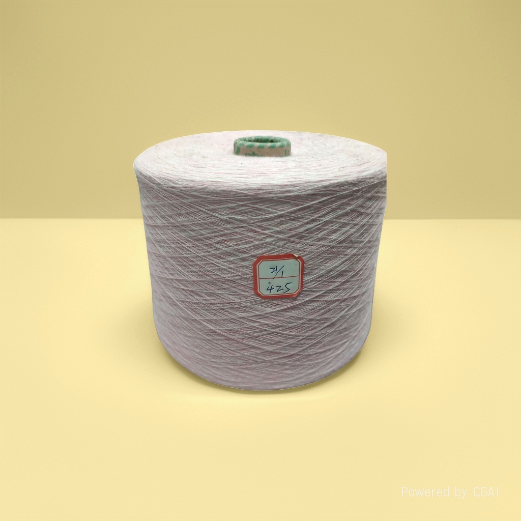 Pink yarn is rolled into other yarns and hand-woven into a ball of cotton yarn for 300 meters Specification image