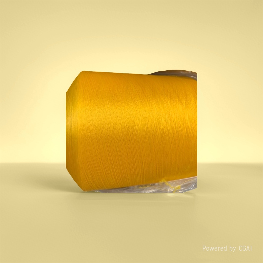 Yellow yarn rolls of other yarns 100 meters per roll for DIY weaving and crochet