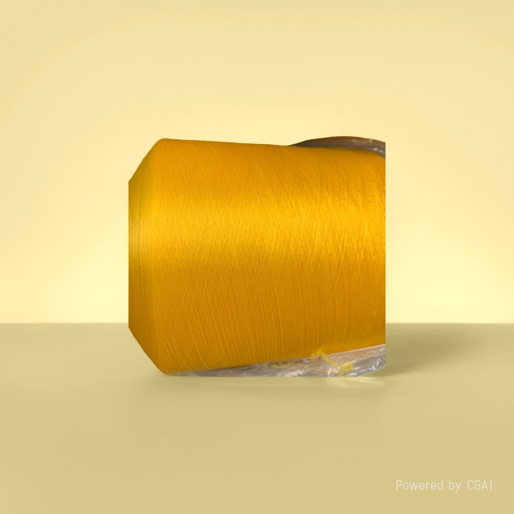 Yellow yarn rolls of other yarns 100 meters per roll for DIY weaving and crochet Specification image