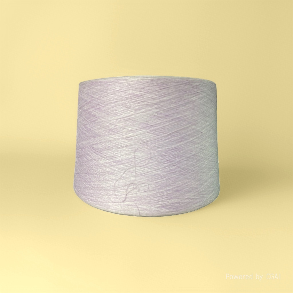 Light purple yarn is rolled into other yarns and hand-knitted into yarn balls for knitting Specification image