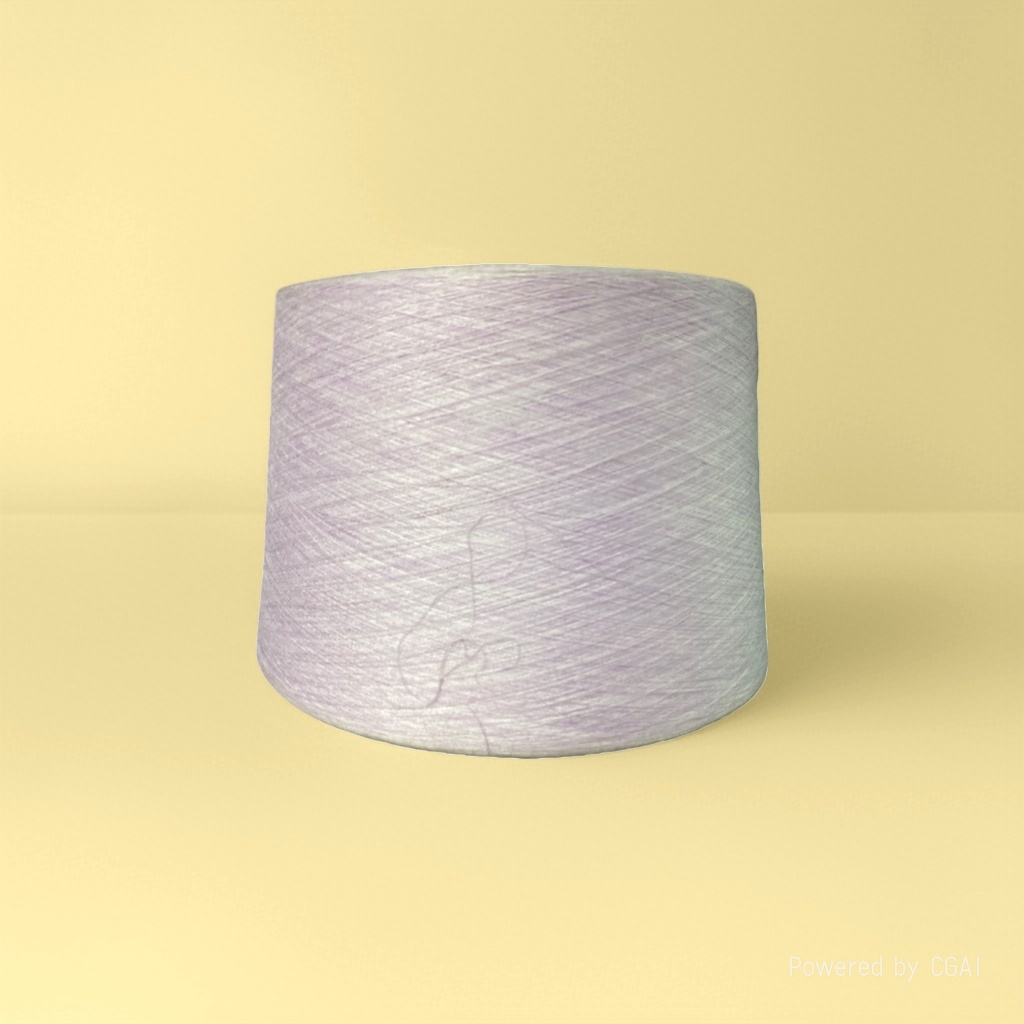 Light purple yarn is rolled into other yarns and hand-knitted into yarn balls for knitting details Picture