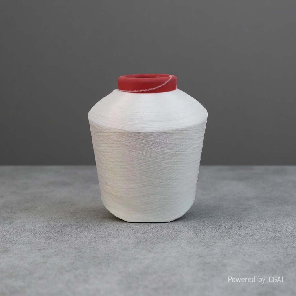 White yarn is rolled into other yarns for knitting wool. Cotton thread for hand crochet is 100g in rolls Specification image