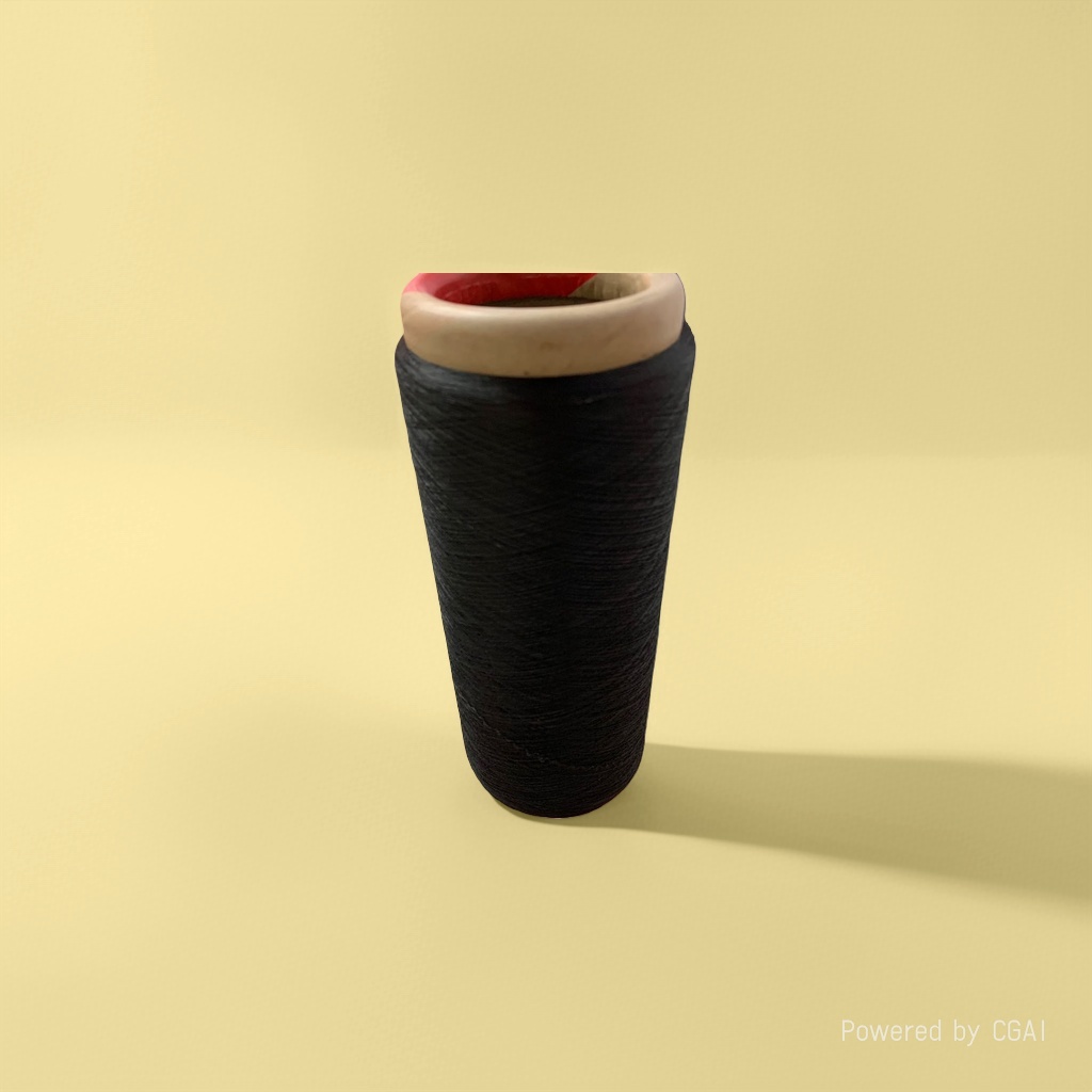 Black 6-strand iride-colored polyester sewing thread, hand-woven wax thread for shoe stitching