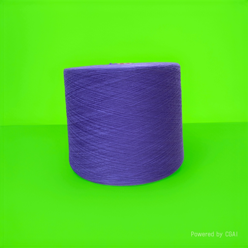 Purple yarn tube 200-meter gradient purple hand-knitted wool cotton and nitrile blend