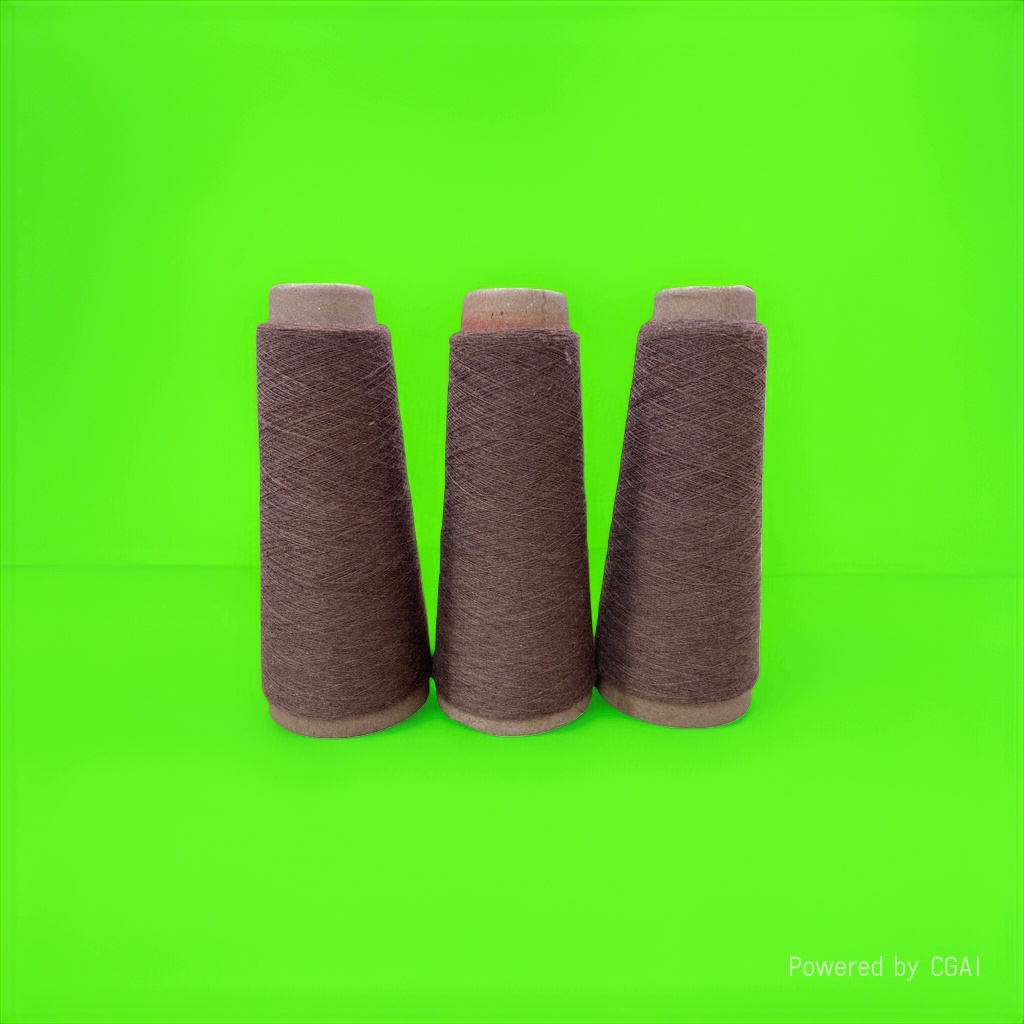 Brown yarn spindles, other yarns, hand-knitted woolen yarn, knitted yarn materials, yarn sets
