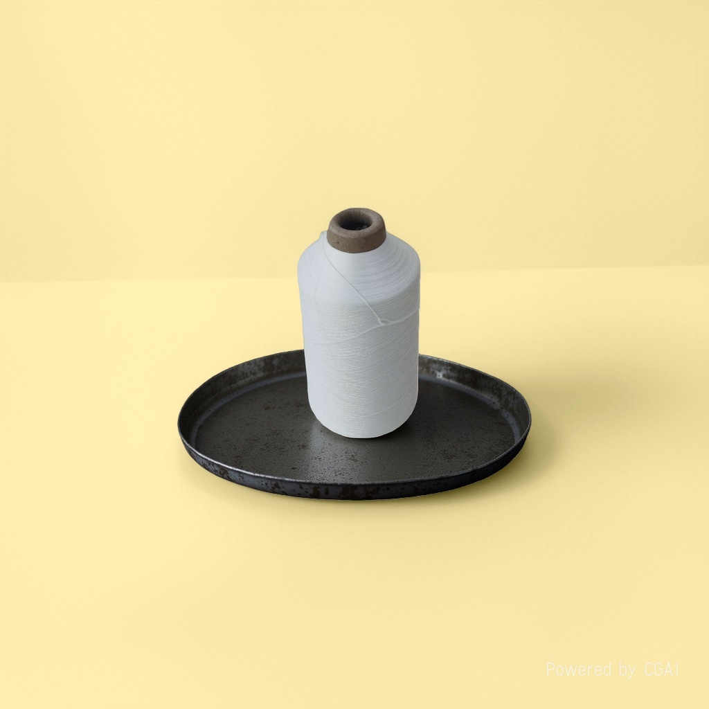 白色线轴 缝纫机专用涤纶线盘 绕线器手工缝纫辅料