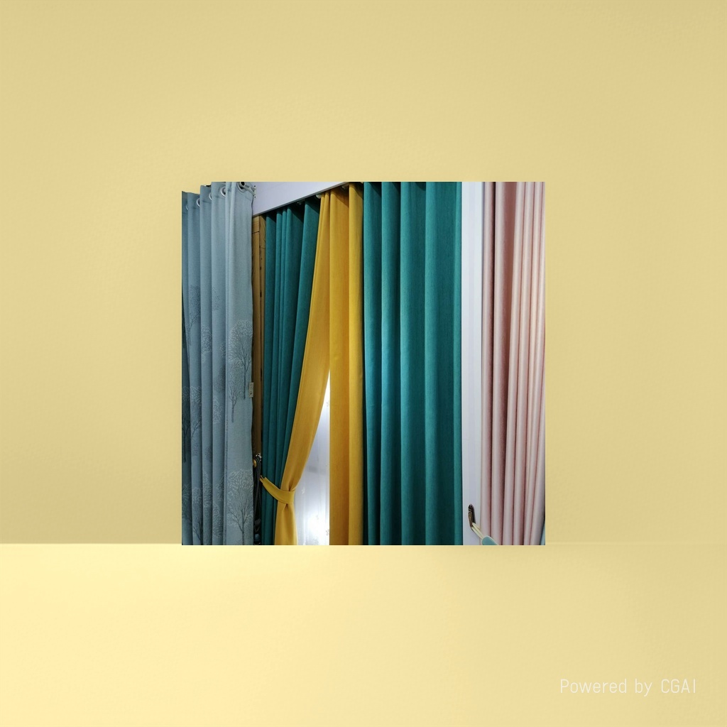 ستائر ملونة من ستائر الدانتيل، ستائر على شكل ثعبان، وقطع غيار Specification image