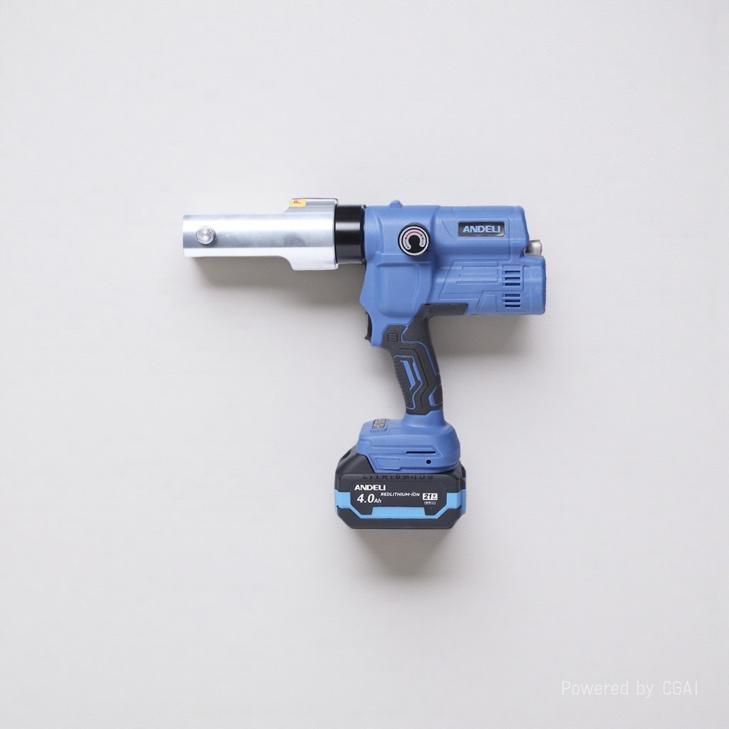 21V lithium battery electric hydraulic pliers Andley 4.0Ah large capacity 240mm copper and aluminum wire nose quick crimping wire crimping pliers, electric tool brand Application Scenario