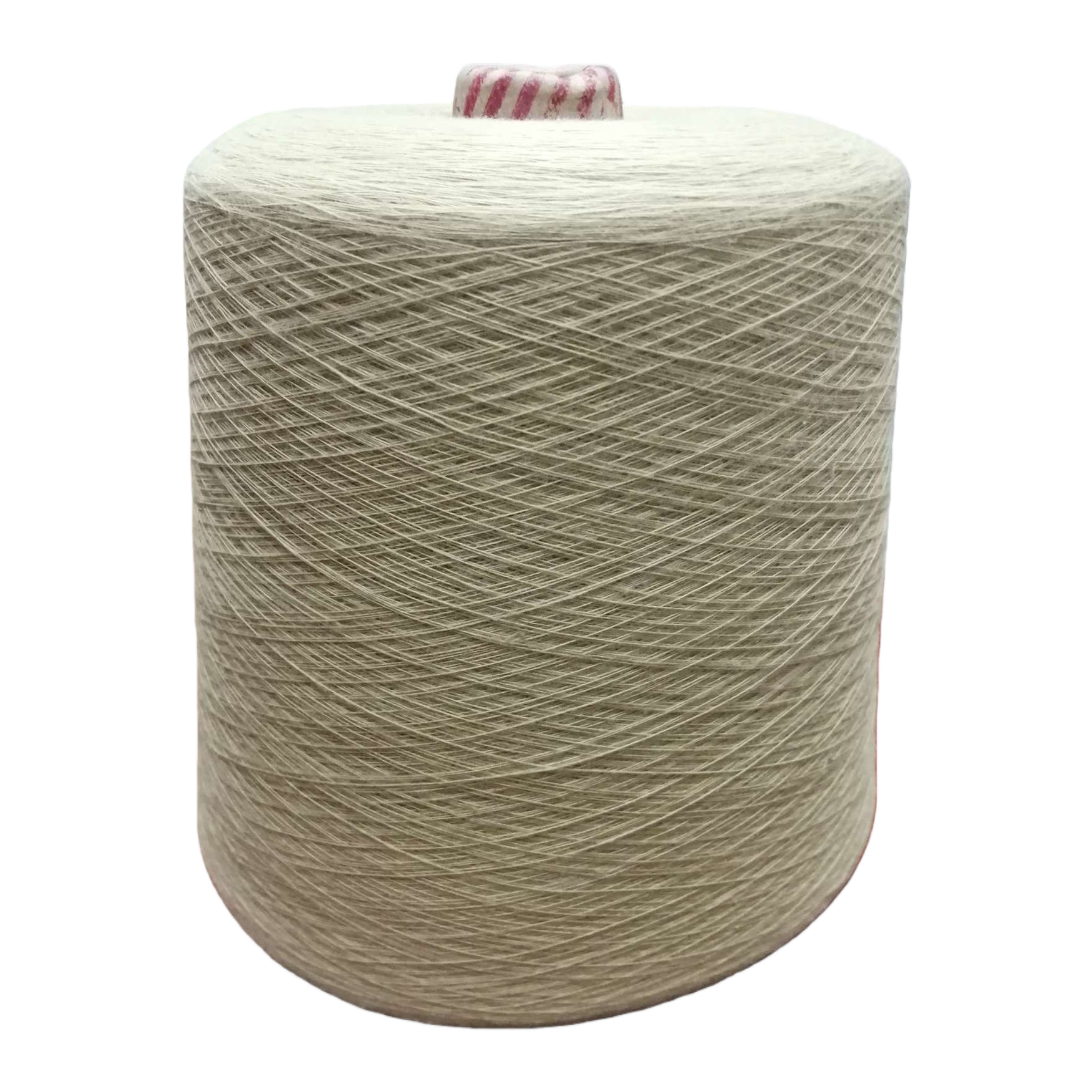 Beige yarn tubes, hand-knitted wool, knitted yarn balls, cotton and linen blended knitting yarn Item Picture