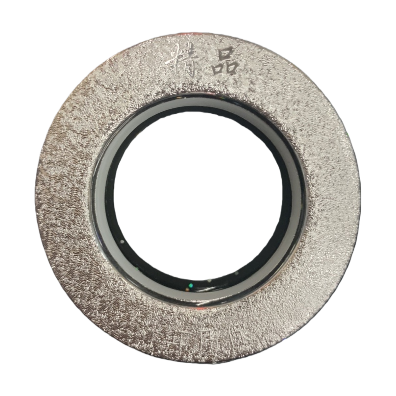 The silver ring-shaped metal ring gasket is made of stainless steel and is durable and anti-slip Item Picture