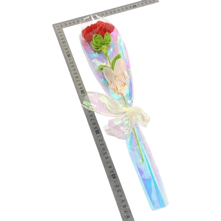 DIY twisted stick flower bouquets, Valentine's Day carnations, Mother's Day gifts Specification image