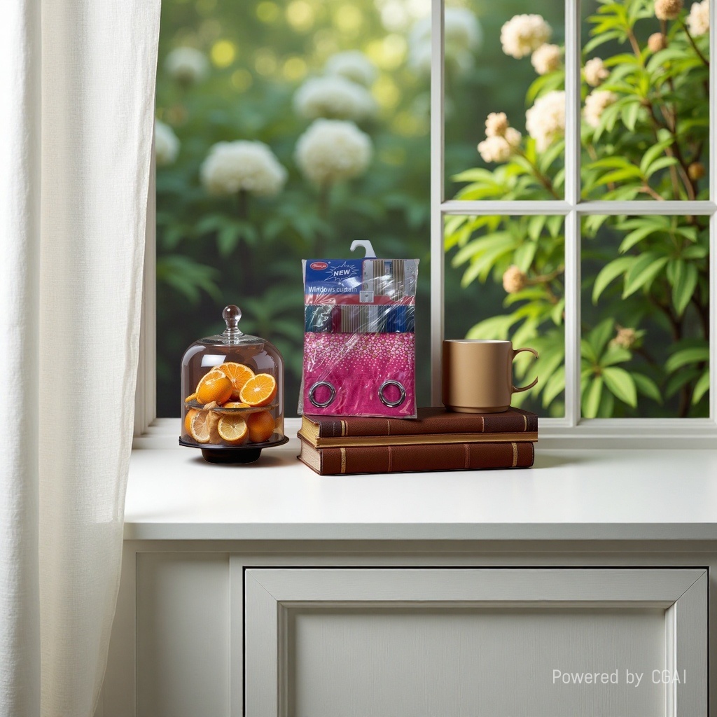 Pink circular roller blinds, Shangri-La blinds, reed blinds, roller shutters, roller shutter parts