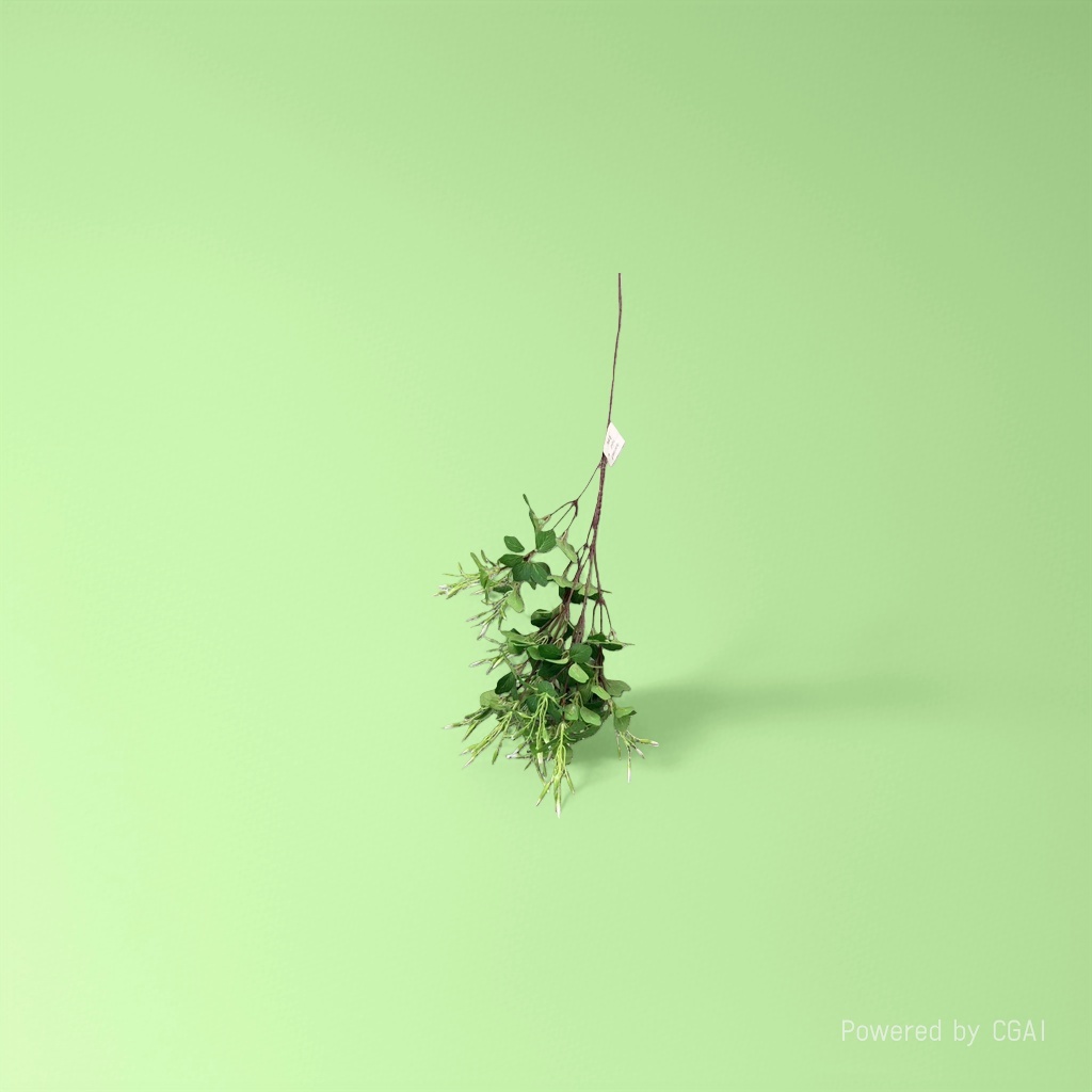 Artificial eucalyptus green branches, leaves, flower stems, artificial trees, fruit slices, decorative artificial flower trees