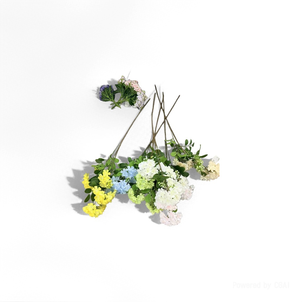 Artificial plant micro-landscape, artificial Marigold, artificial flower plant blind box details Picture