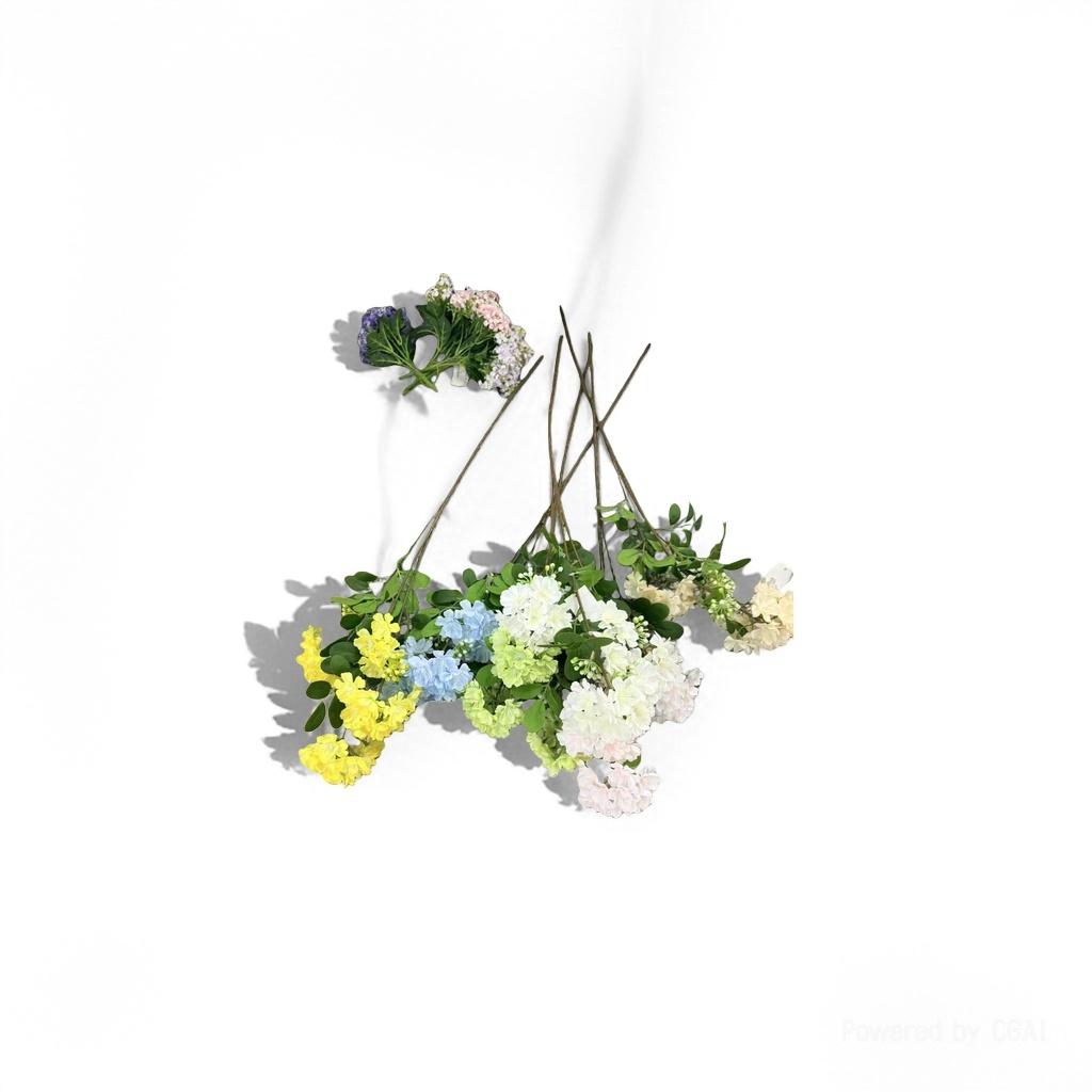 Artificial plant micro-landscape, artificial Marigold, artificial flower plant blind box