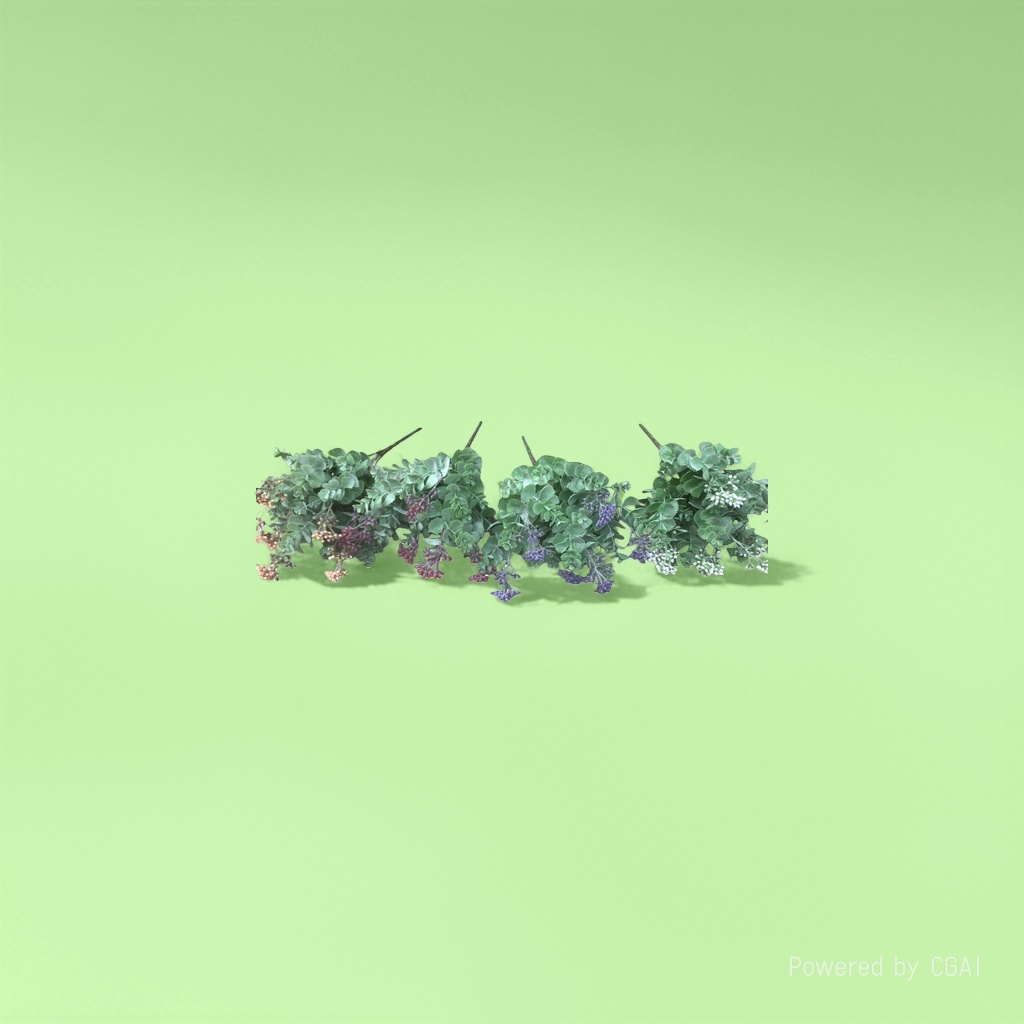 Green succulent plant bouquets, soap flowers, rabbits, preserved flowers, material packs, fresh flower arrangements Specification image