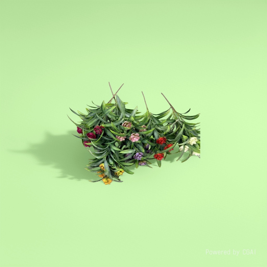 Colorful artificial flower bouquets, micro-landscapes, artificial Marigold plant blind boxes, and artificial plants details Picture