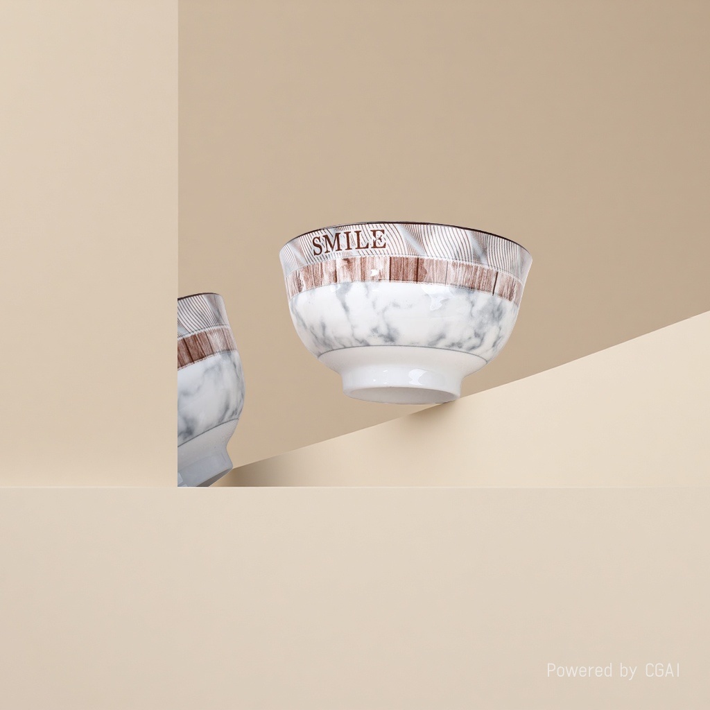 三才盖碗/盖碗/三才盖碗璞玉瓷/陶瓷茶杯产品图