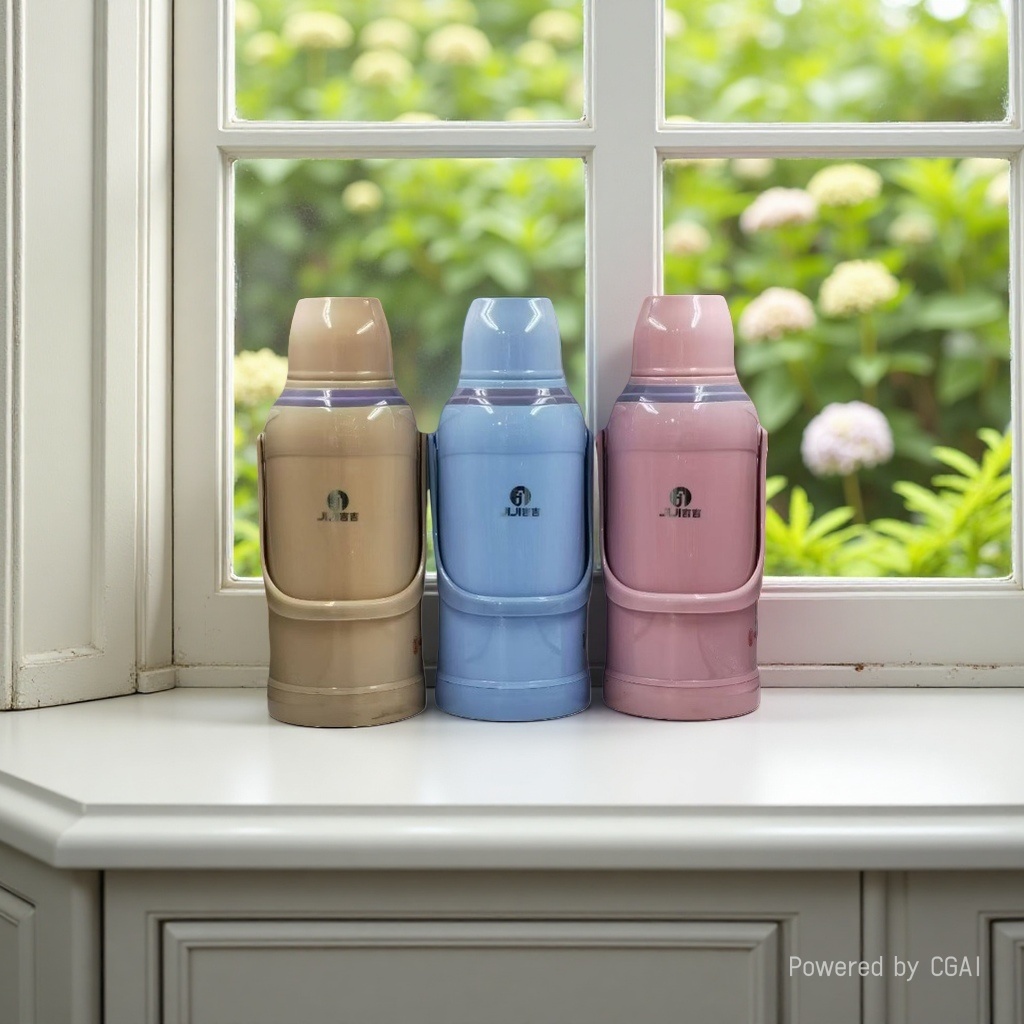Beige, blue, pink insulated kettle, insulated bucket, pot, three-piece set, thermos, insulated bag, stainless steel kitchenware Application Scenario
