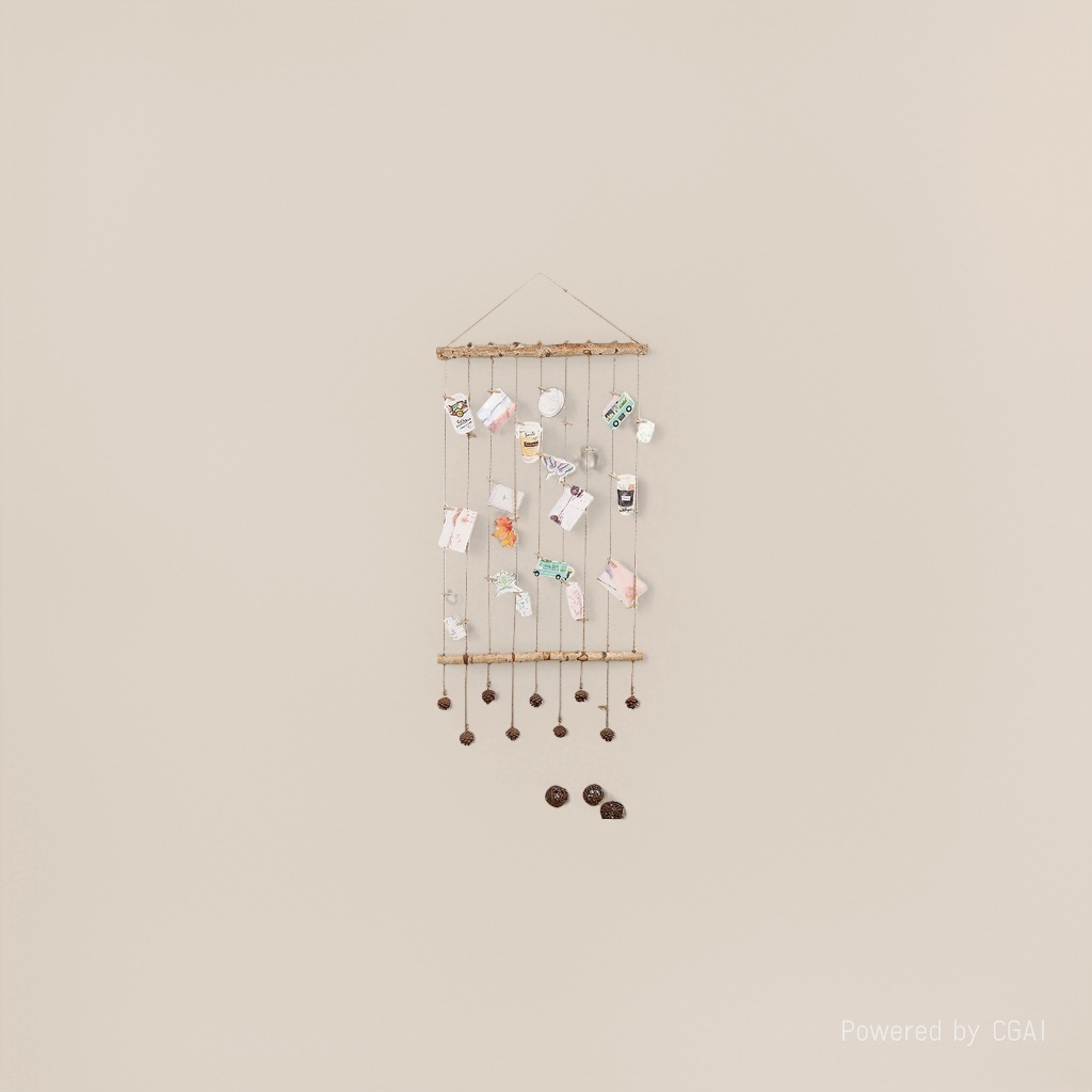 Children's hairpin storage wooden pendant home decoration pendant