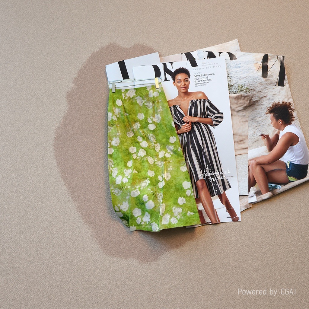A new, thin, high-waisted, floral, mid-length, straight, body-hugging dress for women in summer Specification image