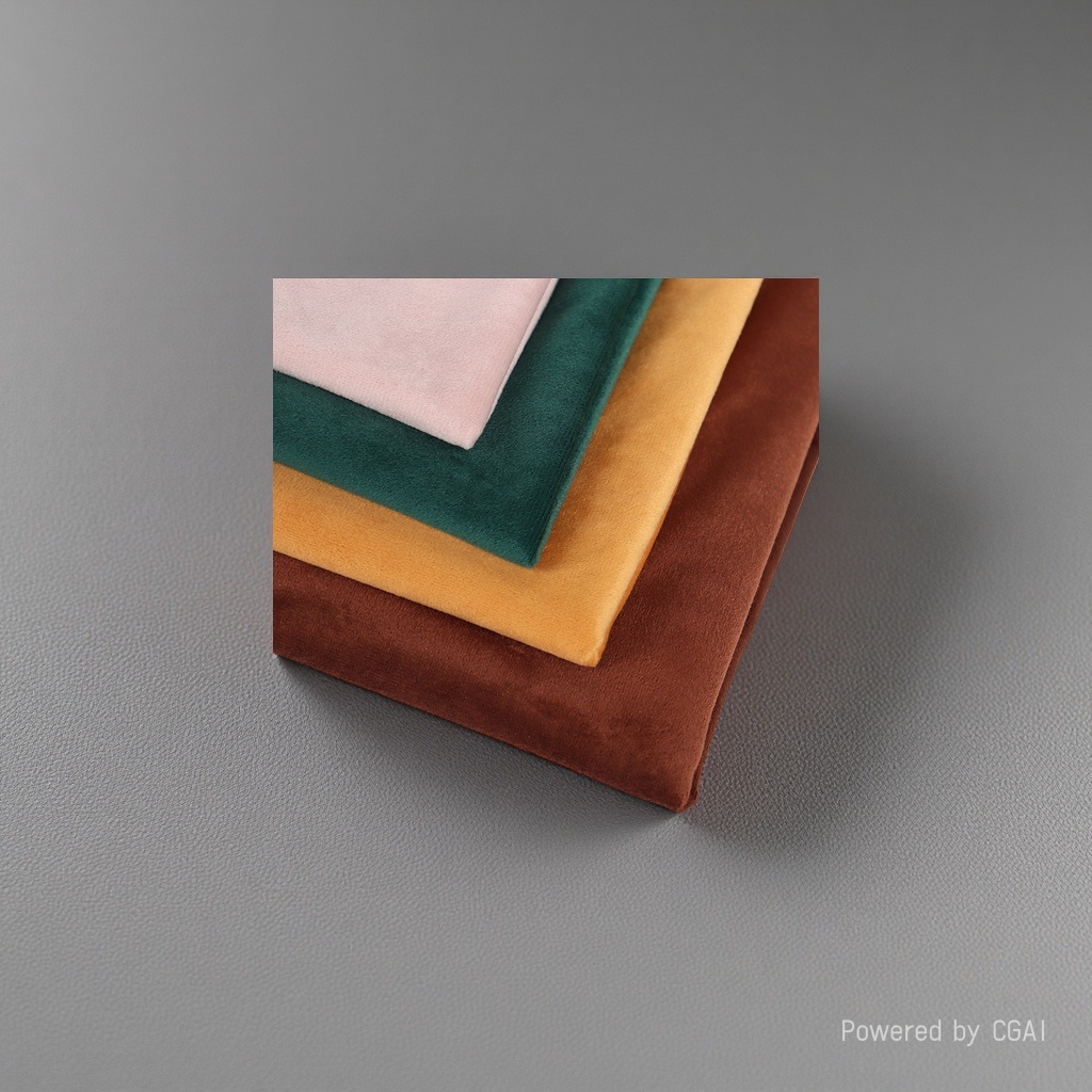 Dense velvet multi-color velvet surface fabric stacked AB corduroy cow super soft fabric flange velvet fabric details Picture