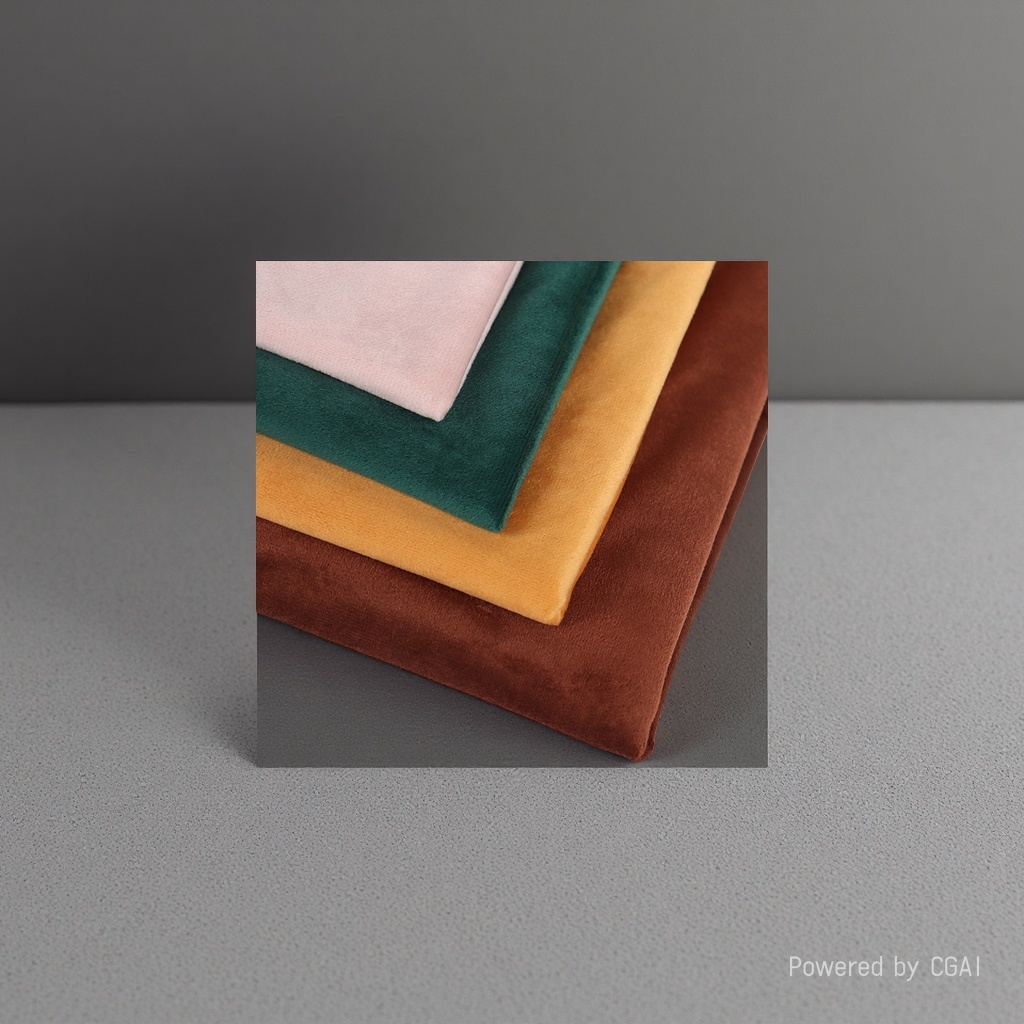 Dense velvet multi-color velvet surface fabric stacked AB corduroy cow super soft fabric flange velvet fabric Specification image