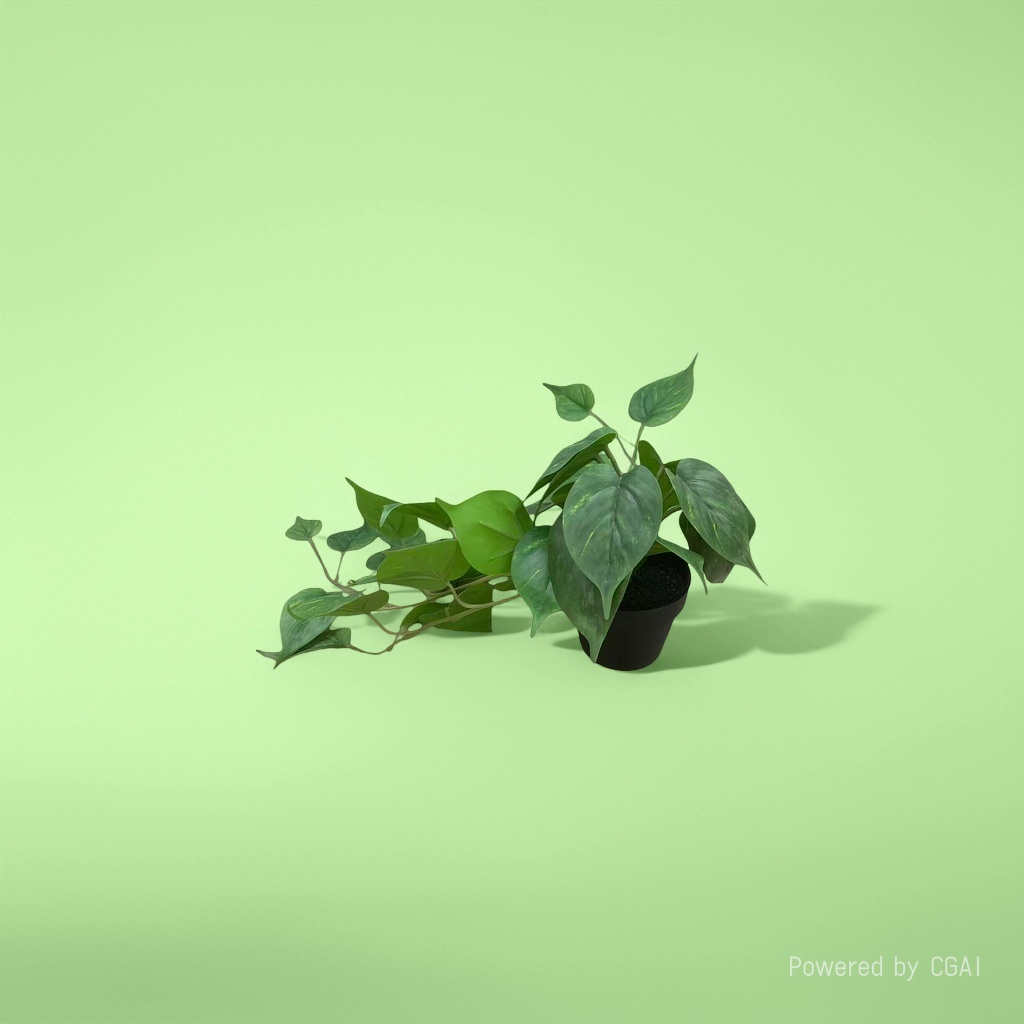 Green heart-shaped leaf mint potted plant blind box Green plant seed souvenir details Picture