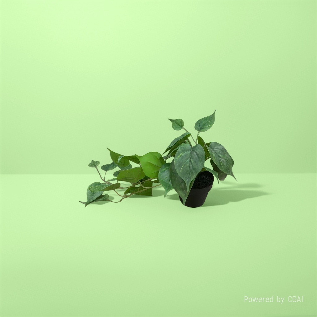 Green heart-shaped leaf mint potted plant blind box Green plant seed souvenir Specification image