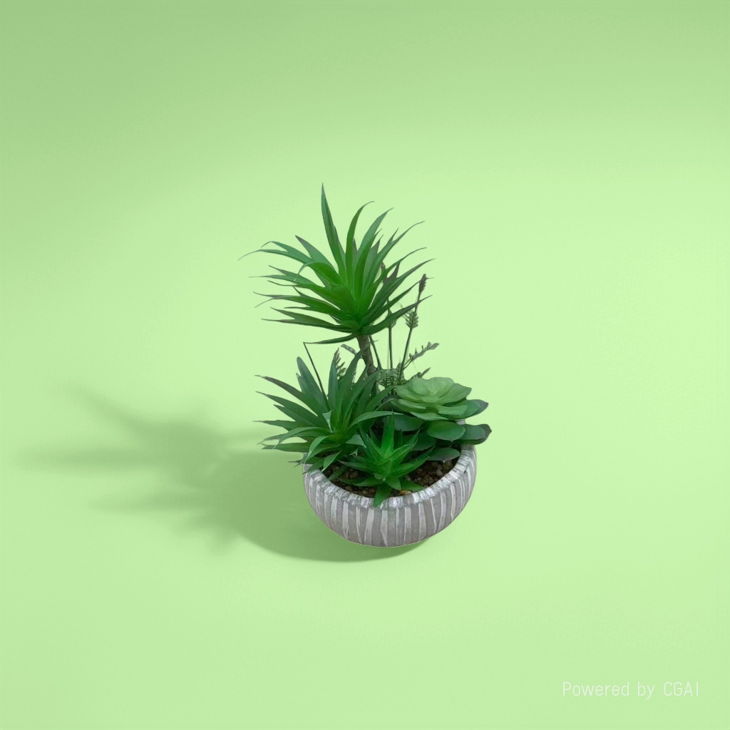 Green succulent plant potted plants, mint green plant seeds, blind box potted plant souvenirs