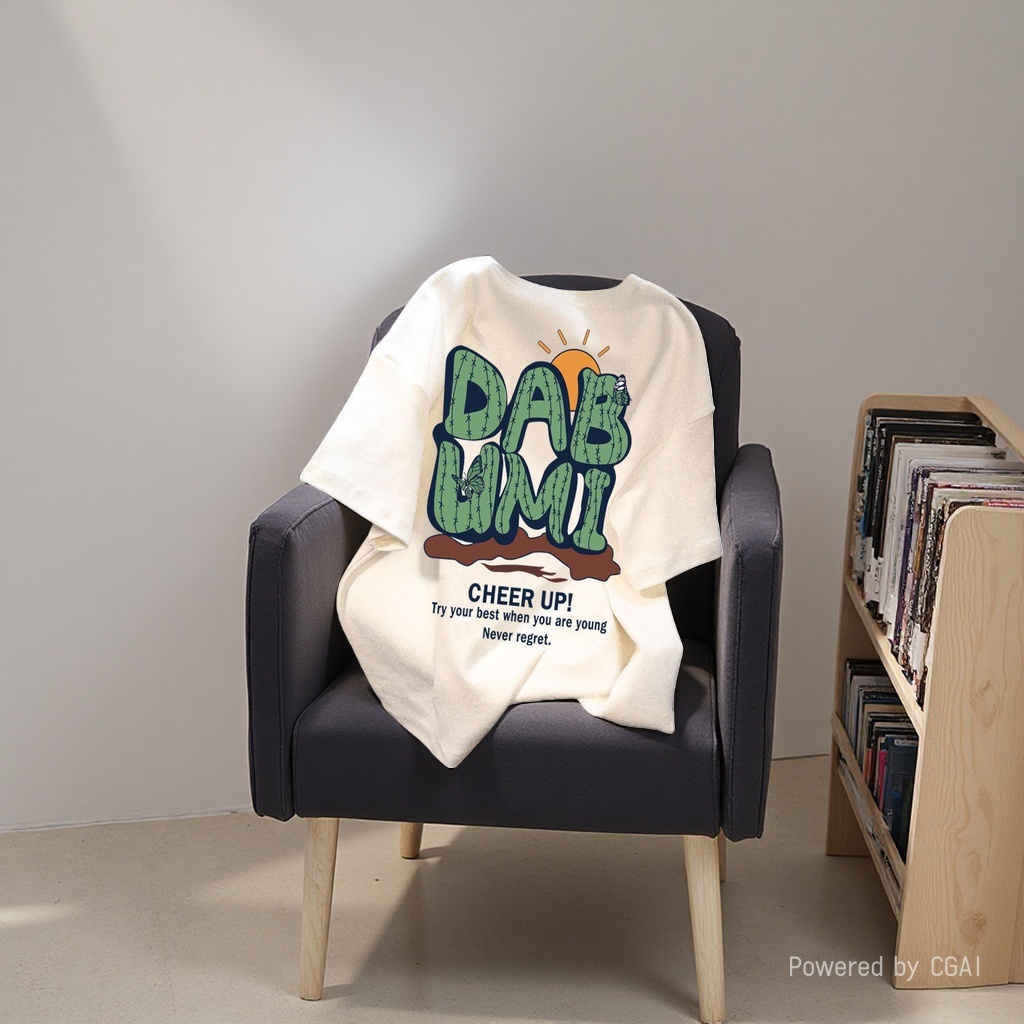 2026 Best-selling cartoon short T-shirts for men and women with a sense of national trend design and printed couple summer loose top T-shirts for women 105221427 Specification image