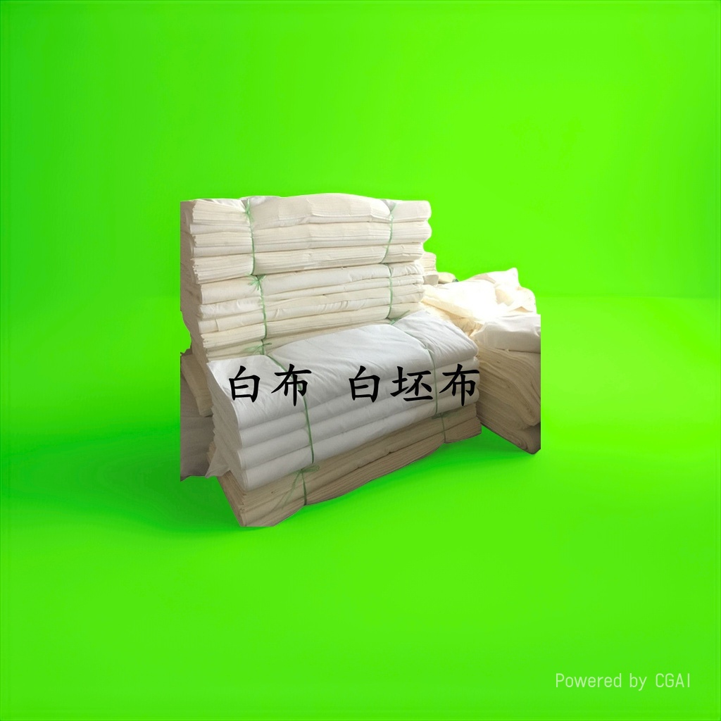 VIVICN white decorative fabric, home textile, pure cotton gauze, imitation linen, coarse linen, wired Taslon details Picture