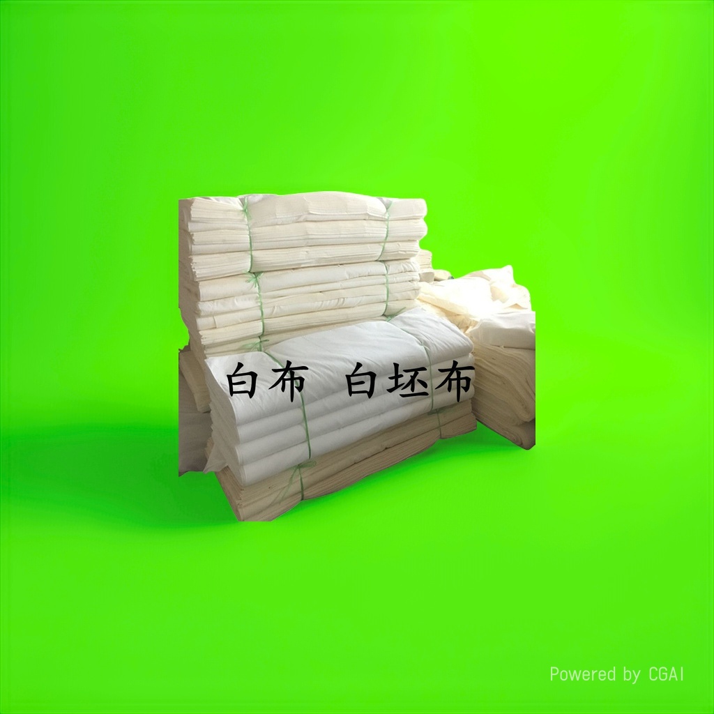 VIVICN white decorative fabric, home textile, pure cotton gauze, imitation linen, coarse linen, wired Taslon