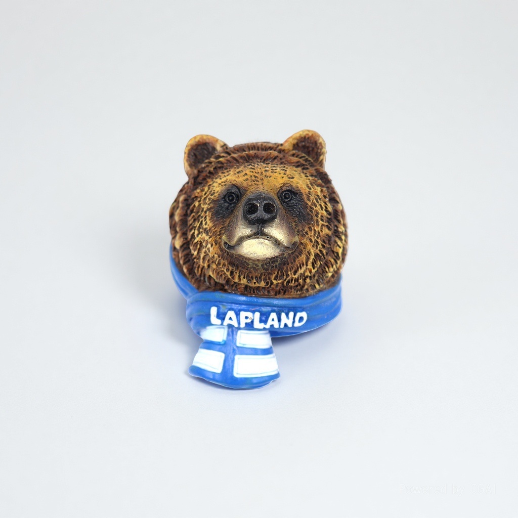 Nórdico finlandés pegatinas magnéticas de refrigerador recuerdos de viaje personalizados creativo tridimensional alce pintura animal decoración regalo wenchuang recuerdos Specification image