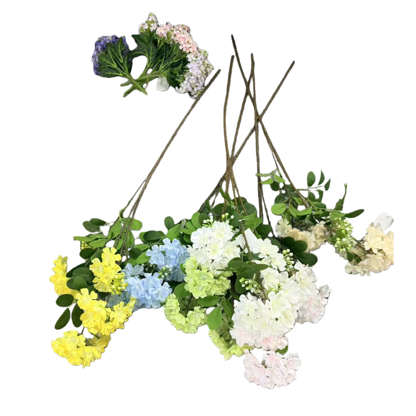 Artificial plant micro-landscape, artificial Marigold, artificial flower plant blind box Item Picture