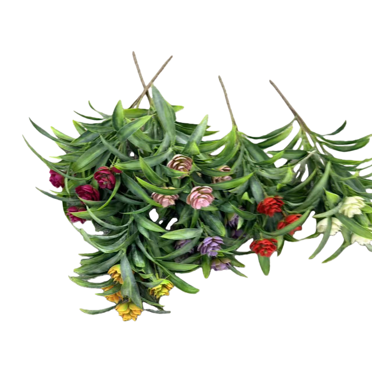 Colorful artificial flower bouquets, micro-landscapes, artificial Marigold plant blind boxes, and artificial plants Item Picture