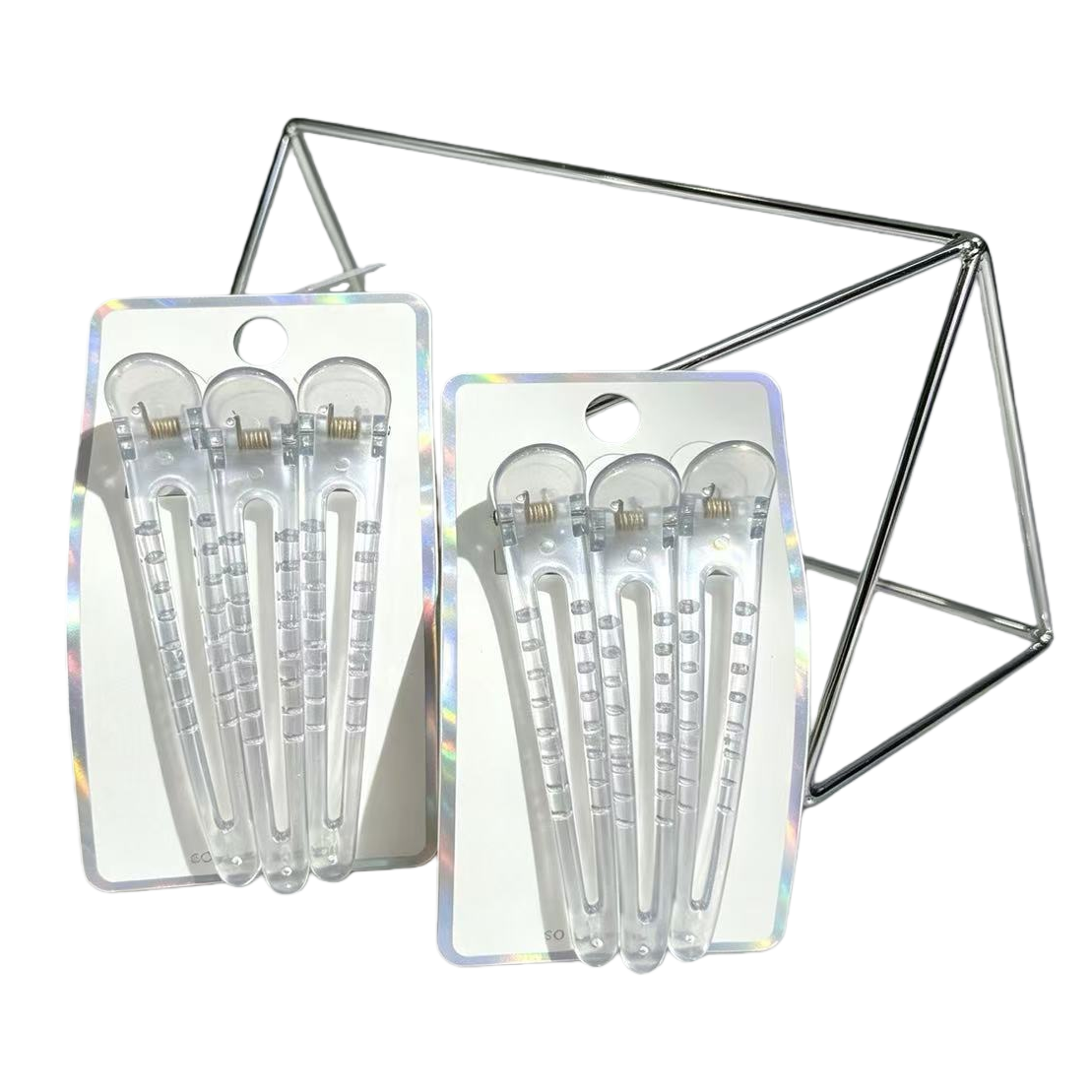 Transparent hair clips, pearl gripper accessories, hair clip gripper 180g Item Picture