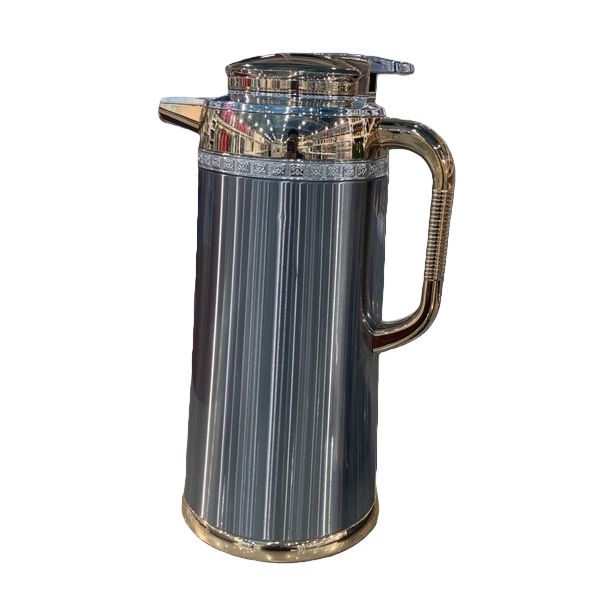 Silver stripe living electric caldera de aislamiento térmico para uso doméstico de gran capacidad con aislamiento de vacío thermos Item Picture