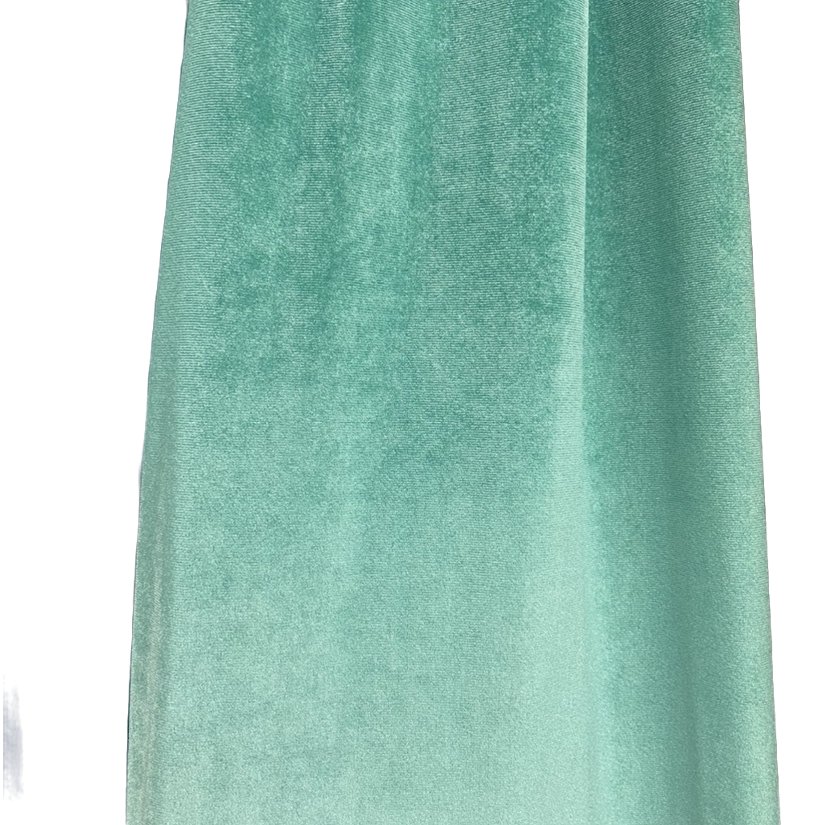Light green cow super soft and dense velvet fabric, flannel, plush, AB corduroy, velvet Item Picture